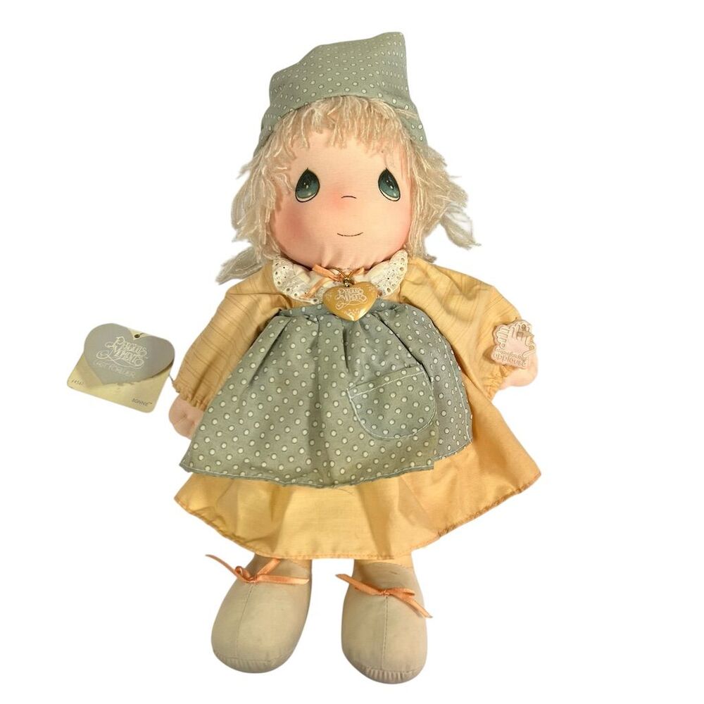 Vintage 1985 Precious Moments "Bonnie" Doll 14" Last Forever Collection